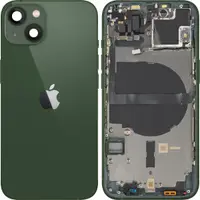 Capac Baterie Apple iPhone 13, Cu Carcasa Mijloc, Verde, Swap