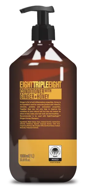 Balsam cu ghimbir si miere, 1000ml, Eight Triple Eight