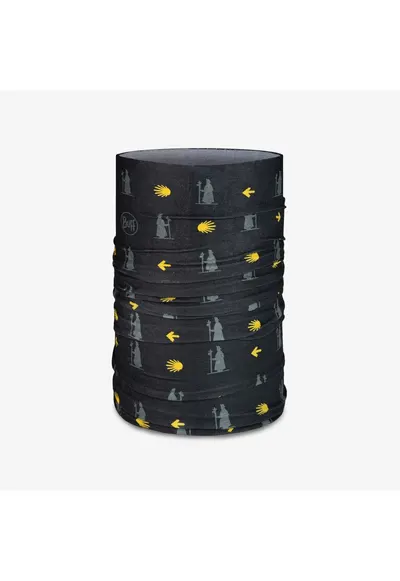 Bandana Licenta - Coolnet UV - culoare camino negru - multisport - pentru adulti - marime universala