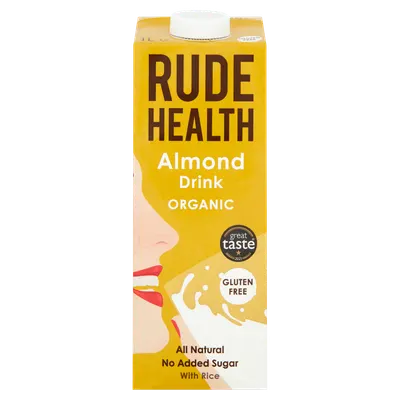 Bautura vegetala din migdale Bio, 1l, Rude Health