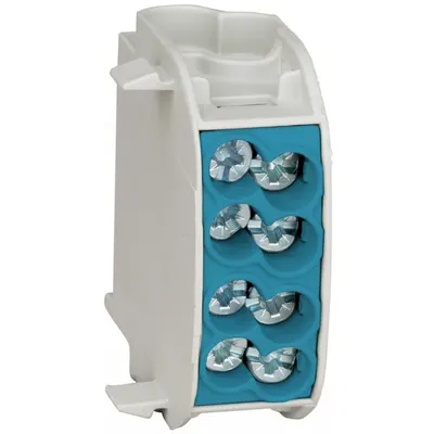 Clema de derivatie Cu-Al, 25mmp, 1P izolata Schrack IKA26120 / 080110-X-3 albastra