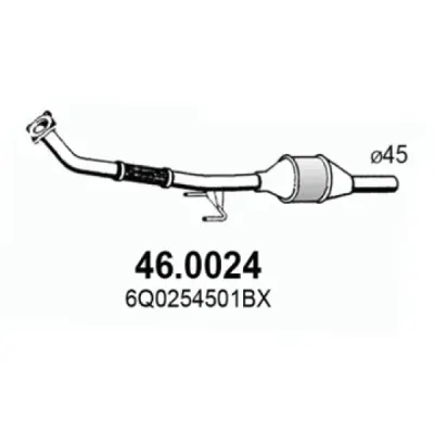 Catalizator ASSO 46.0024
