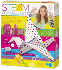 Set Origami 4M Steam Powered Girls - Pasăre cu motor