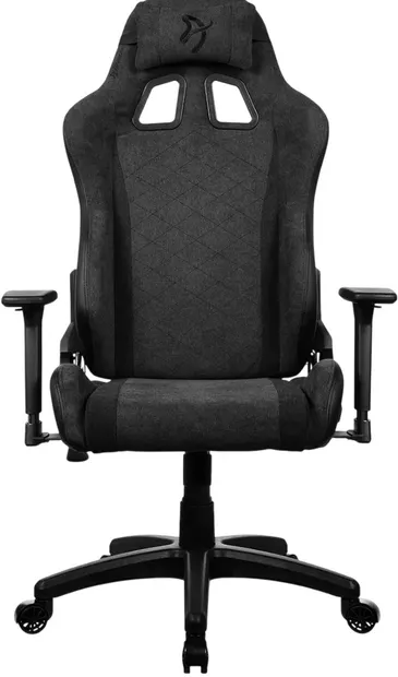 Scaun gaming Arozzi - Avanti Soft Fabric, gri închis