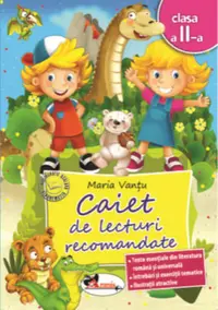 Caiet de lecturi recomandate clasa a II-a