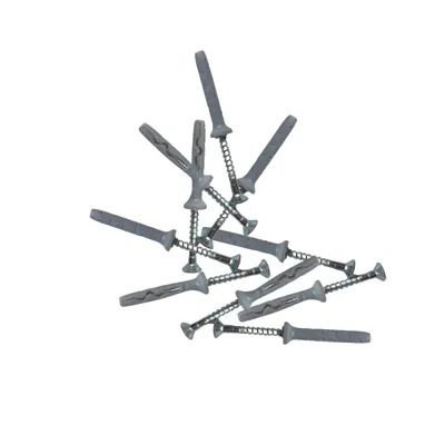 Diblu cu șurub cui percuție 6 x 40 mm - 50 bucati