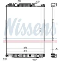 Radiator, racire motor NISSENS 671690