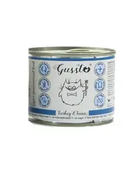GUSSTO Cat Fresh Turkey & Tuna CARNE PROASPĂTĂ DE CURCAN CU TON 200 g
