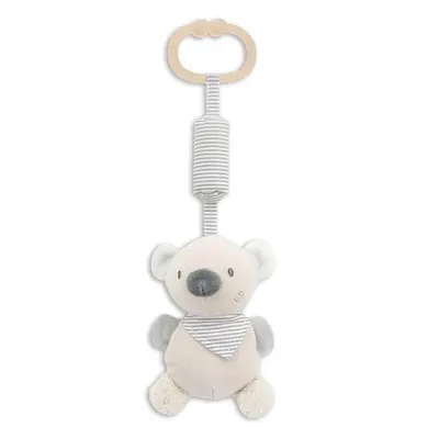Jucarie de plus cu clopotel Lorelli Ursulet Bej 13 cm