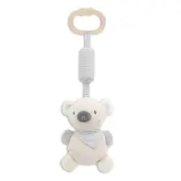 Jucarie de plus cu clopotel Lorelli Ursulet Bej 13 cm