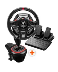 Volan cu pedale Thrustmaster - T128-P EMEA EU, PS/PC + Maneta de viteze TH8S Add-On