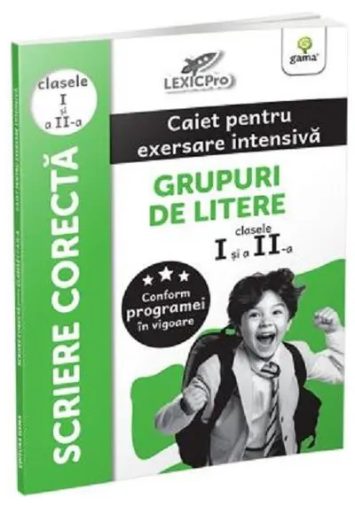 Scriere corectă - Grupuri de litere. Caiet pentru exersare intensivă. Clasele I și a II-a - Paperback brosat