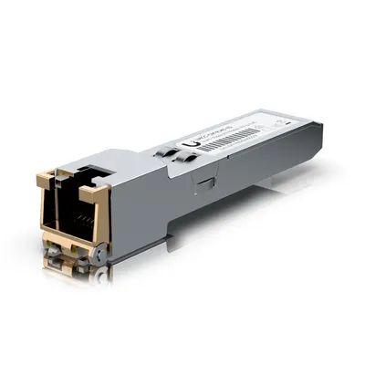 Adaptor optic Ubiquiti - SFP la RJ45, argintiu