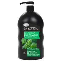 Sampon pentru par normal si gras cu extract din frunze de Urzica Naturaphy, Blux | 1L