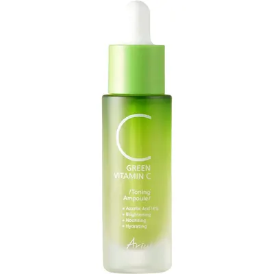 Toner Ser Green Vitamin C 14% Toning Ampoule Pete Pigmentare 15ml