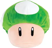Figurină de plus Tomy Games: Mario Kart - 1-Up Mushroom, 36 cm