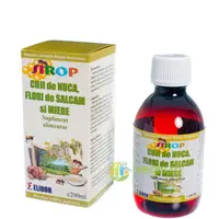 Sirop de Coji de Nuca, Flori de Salcam si Miere 200ml