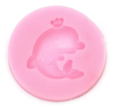 Mold de silicon (formă) Em Art - Delfin, 68 x 8 mm