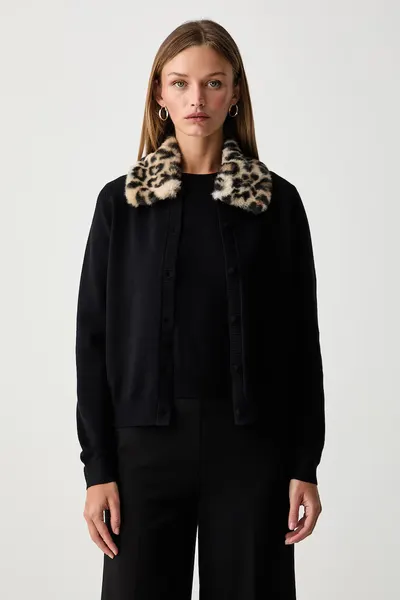 Twinset cardigan pentru femei cu vâscoză