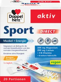 Vitamine Minerale Sport Direct, 20 plicuri, Doppelherz