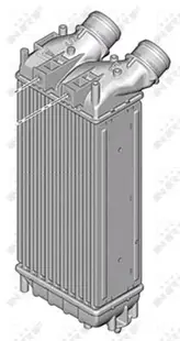 Intercooler Citroen Berlingo, C4 Ii, C4 Picasso I, Ds4, Ds5; Peugeot 3008, 308 Cc, 308 I, 308 Sw I, 5008, Partner, Partner Tepee 1.6d Dupa 2008