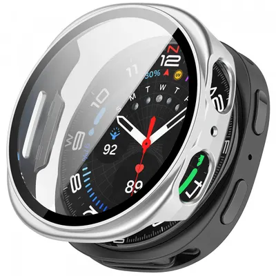Husa Techsuit Defense360 Pro pentru Samsung Galaxy Watch9 / Watch8 40mm, Argintie