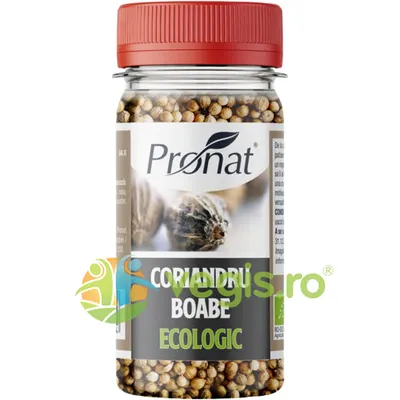 Coriandru Boabe Ecologic/Bio 35g