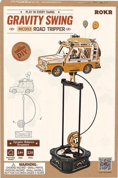 Puzzle din lemn 228 piese - Roadf Tripper