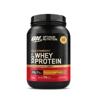 Pudra proteica proteine din zer 100% Whey Gold Standard Unt Arahide cu Ciocolata 768g, Optimum Nutrition