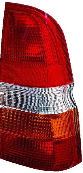 Stop lampa spate dreapta culoare semnalizator portocaliu culoare sticla rosu FORD ESCORT VII, ESCORT V VI Station wagon intre 1990-1999