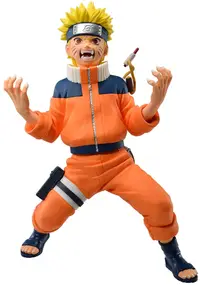 Statuetă Banpresto Animation: Naruto Shippuden - Naruto Uzumaki II (Vibration Stars), 14 cm