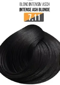 Vopsea Profesionala Fara Amoniac EVOQUE USA, Nuanta 7.11 INTENSE ASH BLONDE - Cu Ulei de Argan si 12 Aminoacizi, 100 ml - Evoque