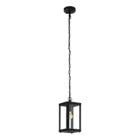 Lampa suspendata ALAMONTE 1 negru 220-240V,50/60Hz IP44