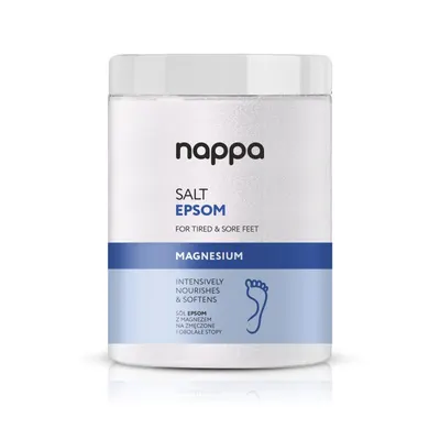 Sare de baie Epsom pentru picioare obosite - 1000gr - Nappa