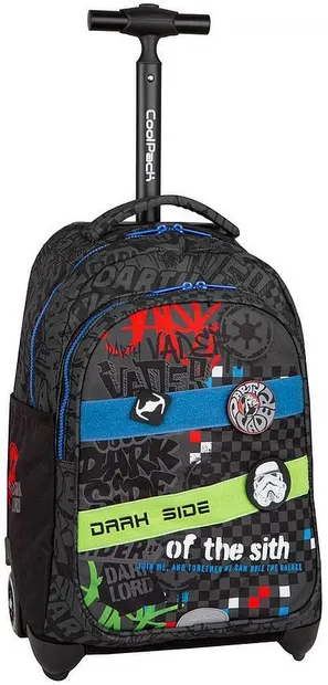 Ghiozdan școlar cu roți Cool Pack Jack - Star Wars, 24 l