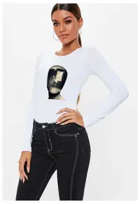 888113638-Bluza dama alba - Dali - Globul