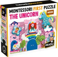 Puzzle tactil educativ Headu - Unicorn