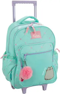 Ghiozdan cu roți Back Me Up Pusheen - Cu 2 compartimente