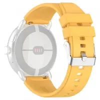 Curea Techsuit W026 pentru Huawei Watch / Xiaomi Watch Series, 22mm, Galbena