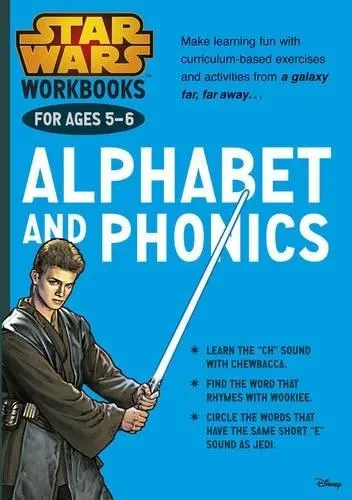 Star Wars Workbooks - Alphabet and Phonics (Ages 5-6)