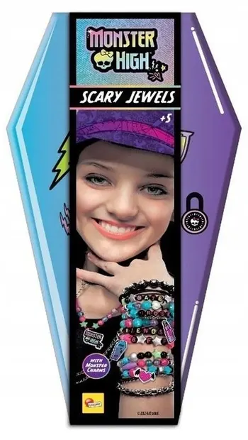 Set pentru bijuterii Lisciani Giochi - Monster High, bijuterii înfricoșătoare