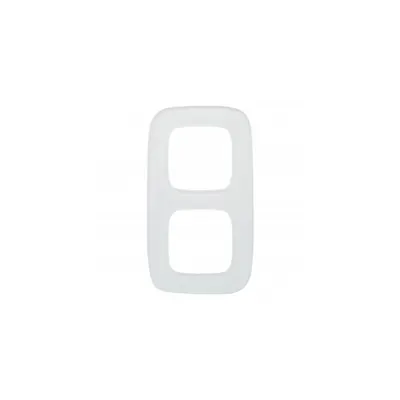 Placa Valena Allure - 2 module - alb glass