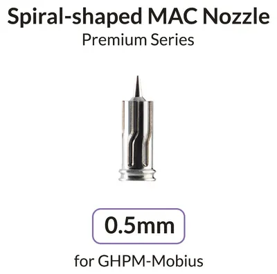 Duză pentru aerograf Gaahleri - Premium Series, GHPM-Mobius, 0.5 mm (GAA-43035)
