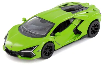 Mașinuță metalică Kinsmart - Lamborghini Revuelto, 1:38, verde
