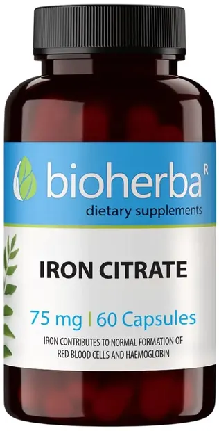 Iron Citrate, 60 capsule, Bioherba