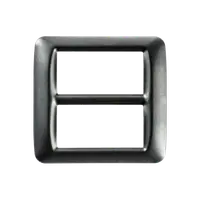 Placa ornament TOP SYSTEM - tehnopolimer gloss finish - 8 module(4+4 OVERLAPPING) - METALLIC SLATE - SYSTEM