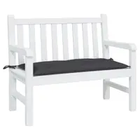 vidaXL Pernă bancă de grădină, negru, 100x50x7 cm, material oxford