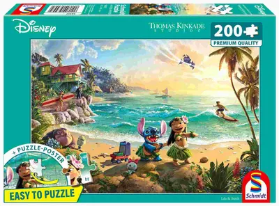 Puzzle Schmidt de 200 de piese – Lilo și Stitch