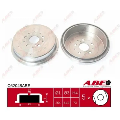 Tambur frana ABE C62048ABE