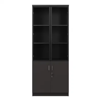 Dulap cu două uși din aluminiu și sticlă – W800*D400*H2000